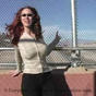 Busty Amateur Flashing Outdoors