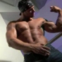 Muscle Men Showing Cocks
